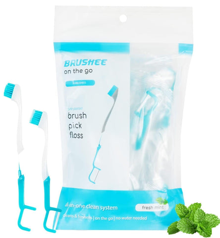 The Evolution of Oral Care | 4-in-1 Tool (Paste + Brush + Floss + Pick)