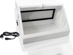 Dental Lab Tempered Glass Baffle High Strength LED Vacuum Dust Collector