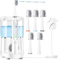 Electric Toothbrush with Water Flosser